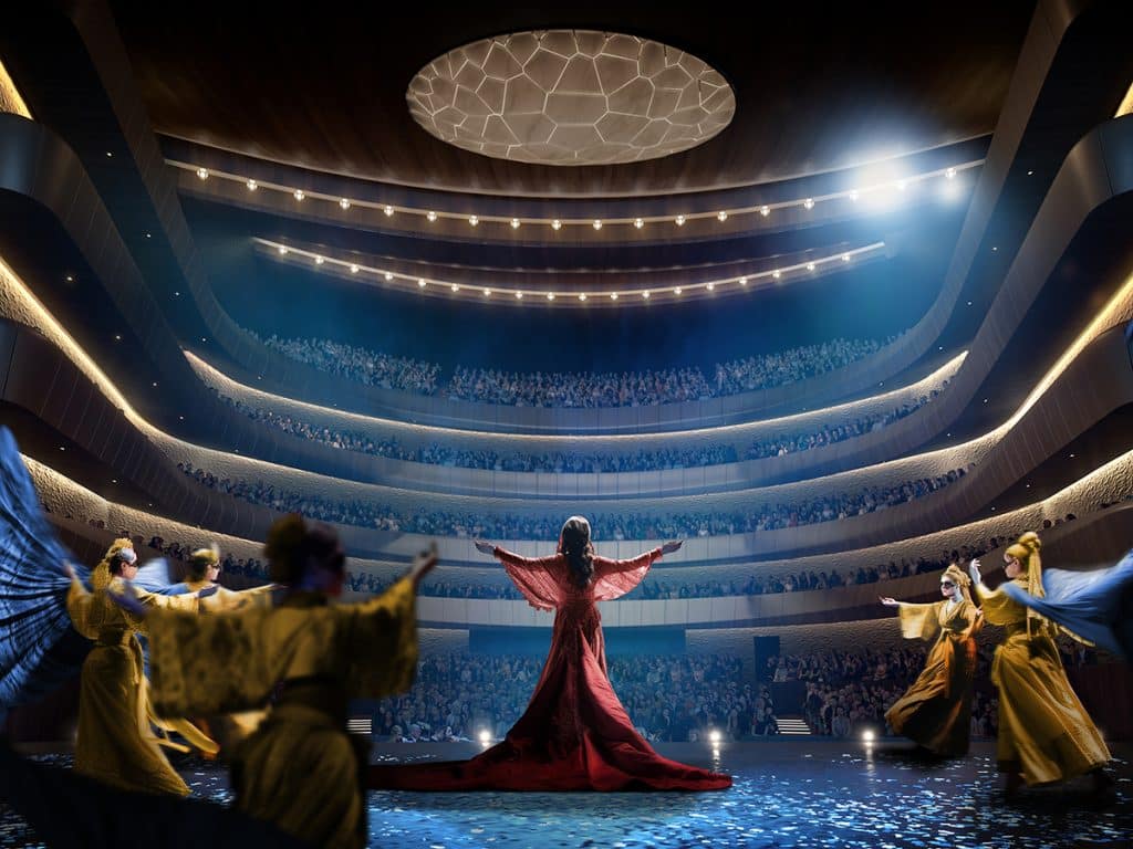 Saudi opera: Royal Diriyah Opera House Stage