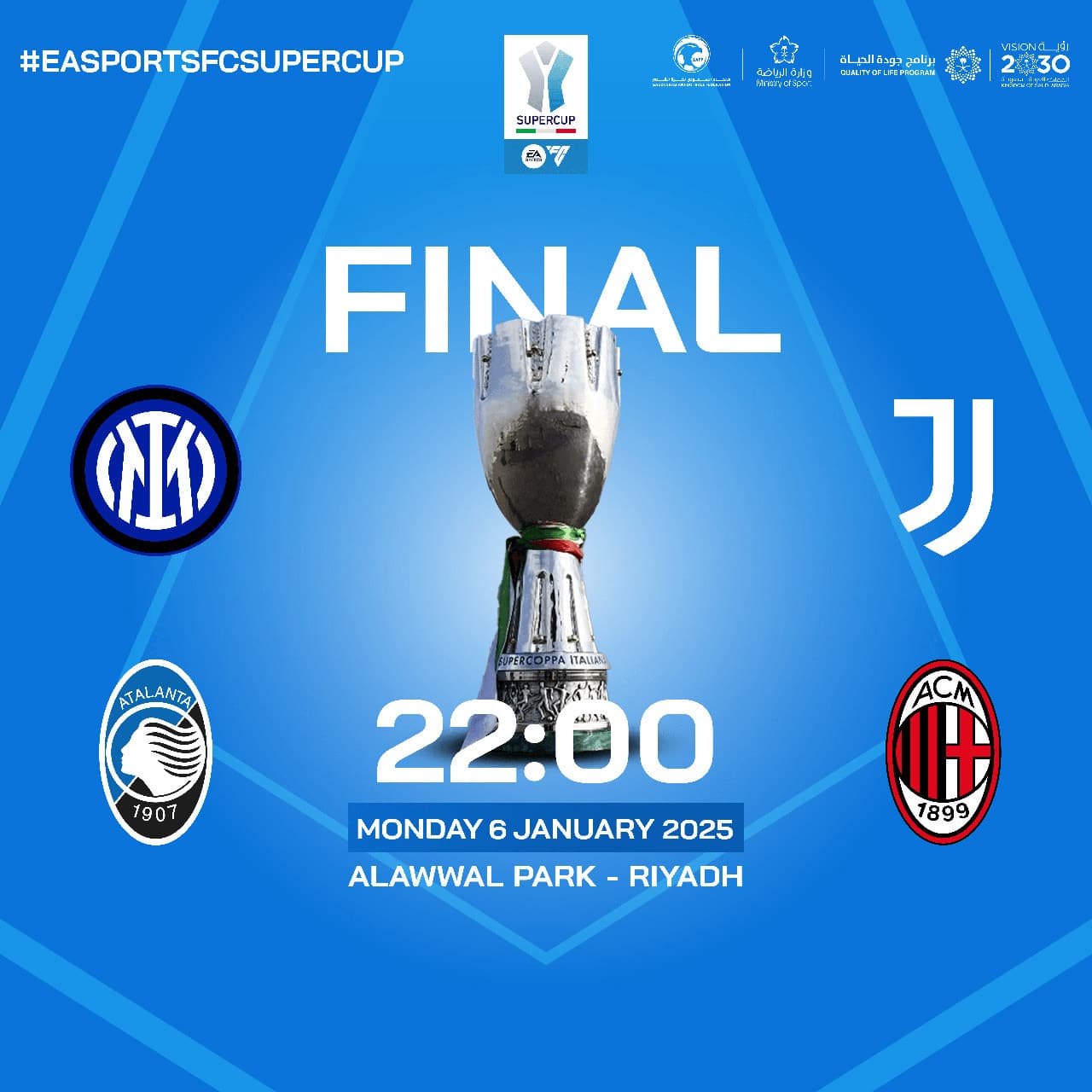 Italian Super Cup final kicks off in Riyadh tonight Inter Milan vs AC Milan Time Out Riyadh