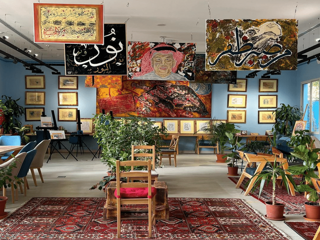 Coesfan: art cafes in Riyadh